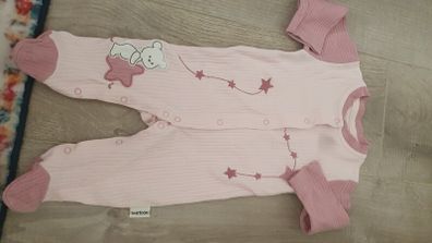 baby girl sleepsuit