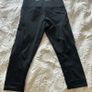 Stella McCartney Black 3/4 Leggings UK Small Image 3