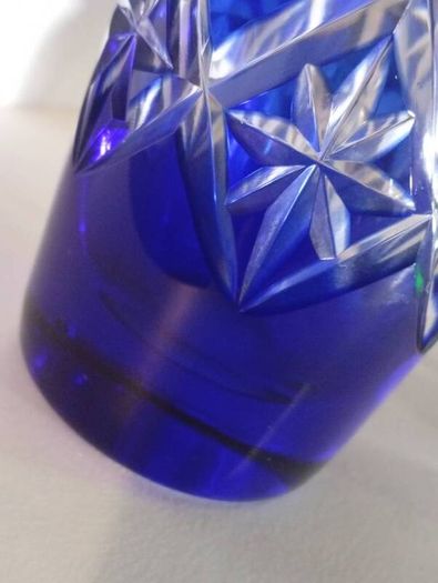 Luxury Japanese Edo Kiriko Bud Vase