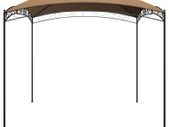Gazebo 3x4x2.65 m Taupe 180 g/m2