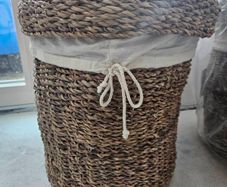 H&M Home Seagrass Laundry Basket (Pair)