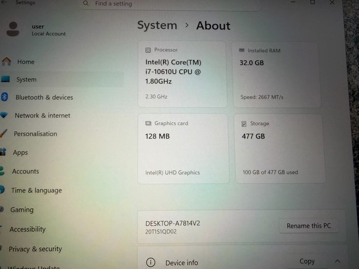 Lenovo Thinkpad T14s | i7 - 10th Gen | 32GB Ram | 512GB SSD | Touchscreen