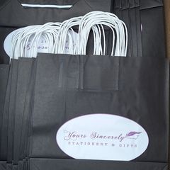 bags for charity shop fund raising event