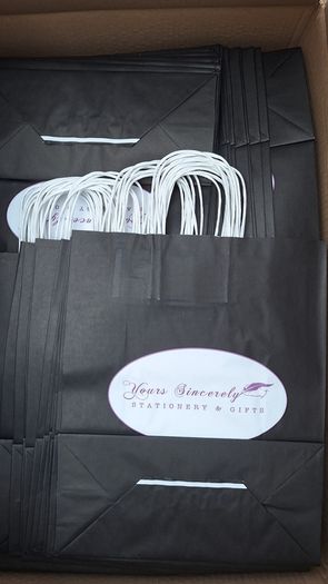 bags for charity shop fund raising event