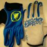 Original ENDURA HUMMVEE kids cycling gloves in AZURE BLUE or TEAL - children bike gloves for age up to 9 years old Image 5