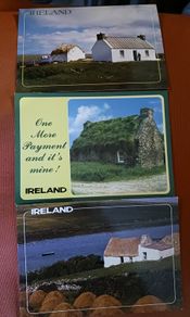 3 Vintage John Hinde postcards