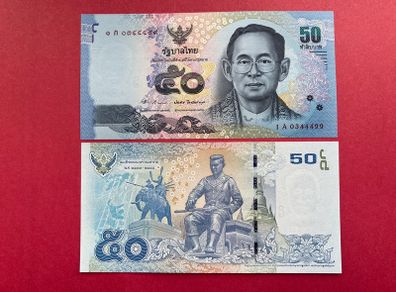 Thailand  50 Baht. 2013  (uncirculated )