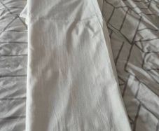 Linen curtains