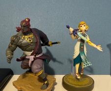Zelda Amiibo Figures Ganondorf & Zelda