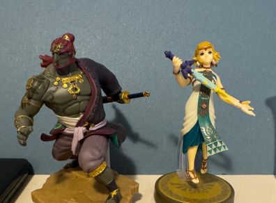 Zelda Amiibo Figures Ganondorf & Zelda