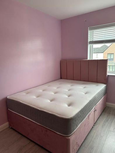 Divan Double & King Size Bed Frame With Mattress