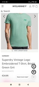 Superdry tee shirt