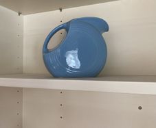 FIESTAWARE disk jug/ vase/ pitcher, available in blue and green