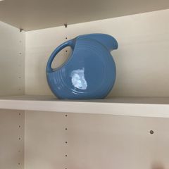 FIESTAWARE disk jug/ vase/ pitcher, available in blue and green