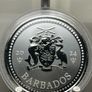 1oz Fine 9999 Silver Bullion Trident 2024 Coin. Image 3