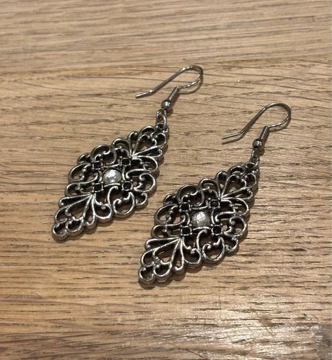 Vintage Scroll Earrings