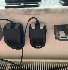 Parkside Battery Charger Holder / Mount (free postage Irl)