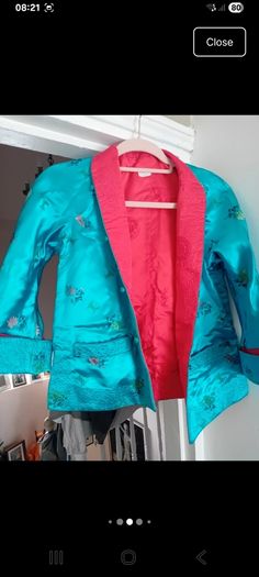 1960s silk embroidered kimono jacker