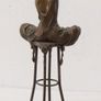 Woman On A Stool - Bronze (Signed) Image 5