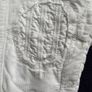 French designer Taille 0 74cm christening all in one dungarees Image 6
