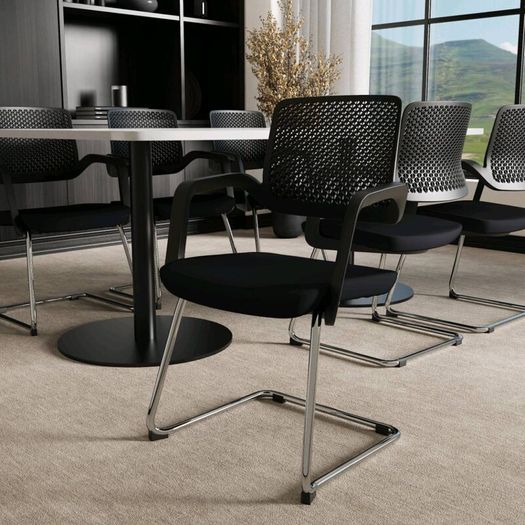 Meeting table and chairs set
