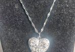 Sterling Silver Fancy Locket