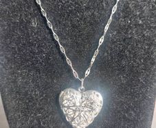 Sterling Silver Fancy Locket