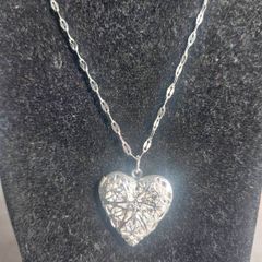 Sterling Silver Fancy Locket