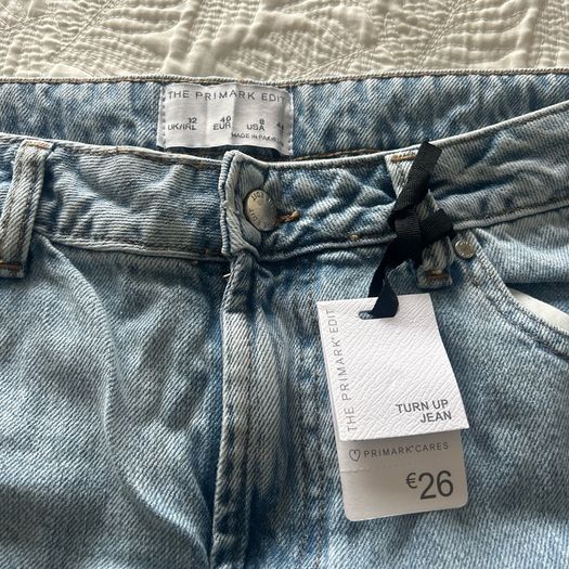The Primark Edit Turn Up Jeans UK 12 BNWT