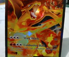Pokemon charizard card