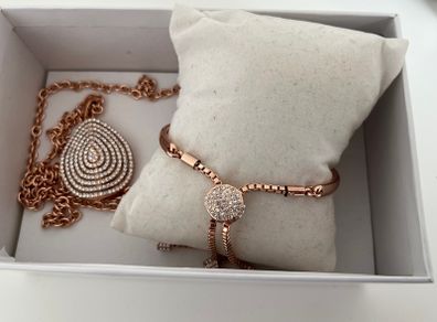 Shira Long Pendant & Bracelet