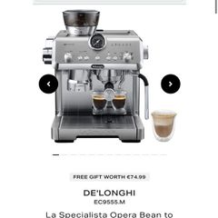 Coffee machine like new DE'LONGHI