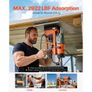 agnetic Drill, 1550W Motor 50 mm Coring Diameter, 13000 N Magnetic Force, 0-550 RPM Variable Speed, Portable Electric Mag Drill Press Drilling Machine for Metal Surface, Home Improvement Image 5