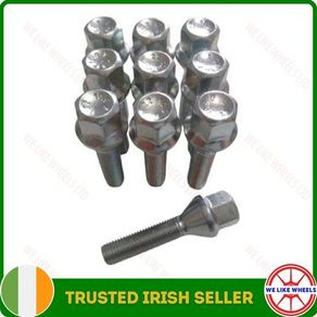 10 x New Extended Wheel Bolts Fit BMW 5 Series E28 E34 E39 E60 E61 (45mm) J10 - Delivery