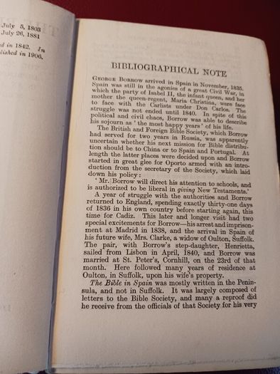 The Bible in Spain/ George Borrow / 1906