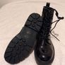 Black Patent Ankle Boots Image 7