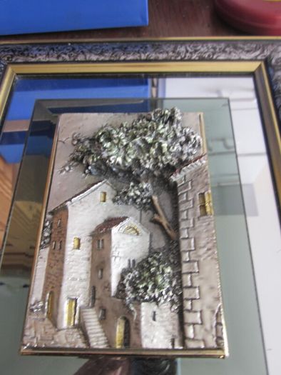 Pair of Mirror Frame 3D Creazioni Artistiche Paesaggio in Italy