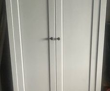 Sundvik changing table and wardrobe