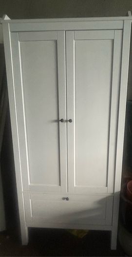 Sundvik changing table and wardrobe