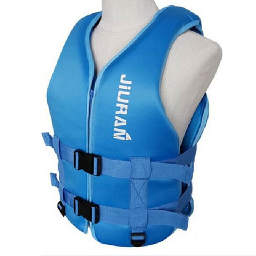 Neoprene Life Jacket Life Vest Buoyancy Aid Blue Size " L "