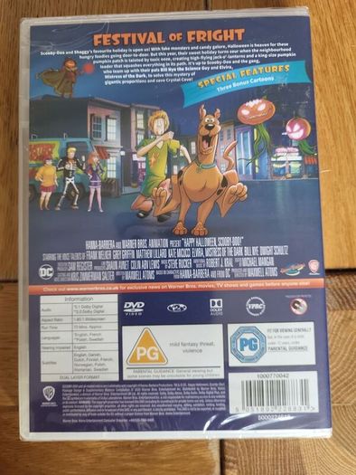 Happy Halloween Scooby Doo Original Movie DVD