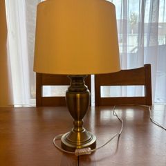 NEED GONEtraditional styled modern finish table lamp antique brass