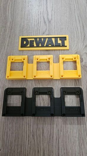 DeWalt Wall Mount Triple Battery Holder