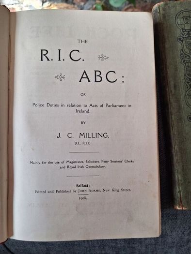 3 irish related historical books.