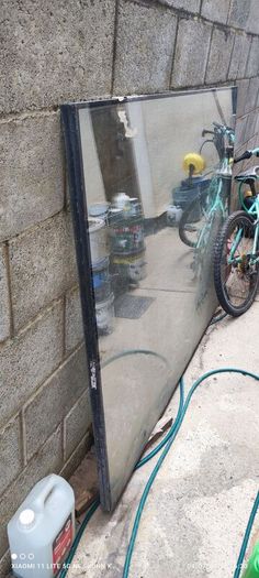 Triple glazed window pane,  I think 67" x  48"