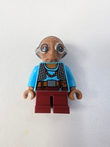 100% LEGO Star Wars Maz Kanata Minifigure,  The Force Awakens, Takodana sw0703