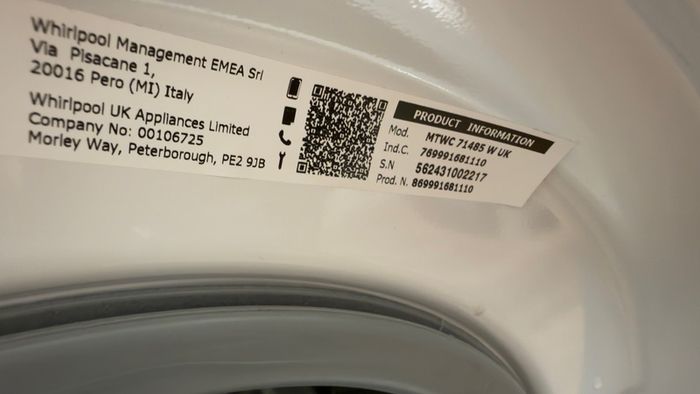 Indesit 7kg Washing Machine