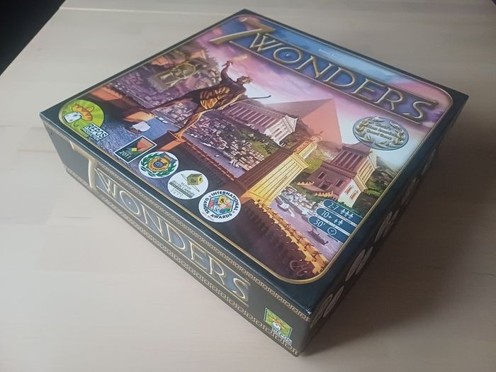 7 Wonders Card Drafting Family Board Game 1st Edition & Expansion 2010