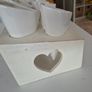 Love heart Snack tray Image 3