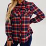Retro Style Checked Shirt size 18 Image 3